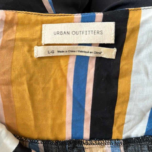 Urban Outfitters Overalls Jumpsuit One Piece Stripes - Picture 2 of 4